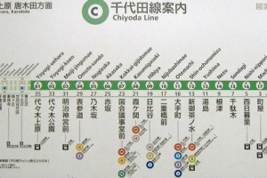 乃木坂46は神奈川とチバラギからも引っ張りだこ｜東京メトロ千代田線